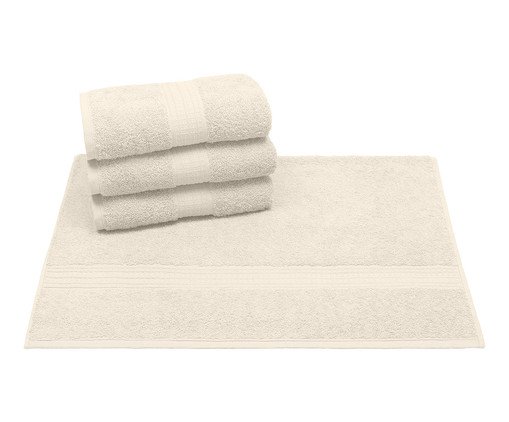 Toalha de Rosto Dakota Perola - 50X70cm, beige | WestwingNow