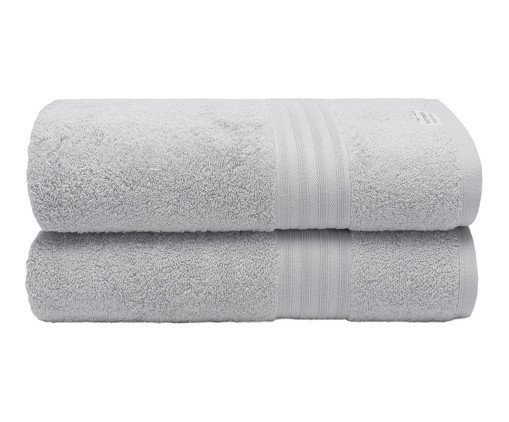 Toalha Banhão Platine Prata - 81X150cm, silver or metallic | WestwingNow