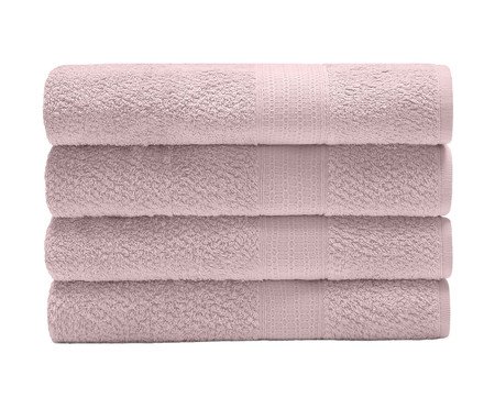 Toalha de Banho Natural Dusty Rose - 70X140cm | Westwing