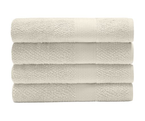 Toalha de Banho Natural Marfim - 70X140cm, multicolor | WestwingNow