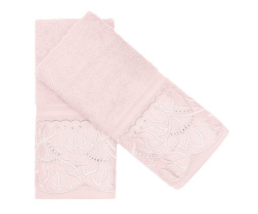 Toalha Social Cristal Paola Rosa Pétala -, pink | WestwingNow