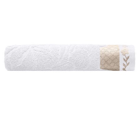 Toalha de Banho Michelle Branco - 70X140cm | Westwing