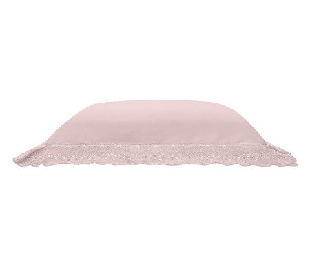 Fronha Cristal Roma Rosa Pétala 300 Fios | Westwing