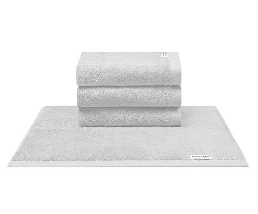Toalha de Rosto Murano Prata - 50X80cm, silver or metallic | WestwingNow