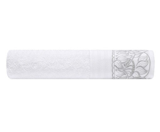 Toalha Banhão Cristal Paola Branco - 81X150cm, white | WestwingNow