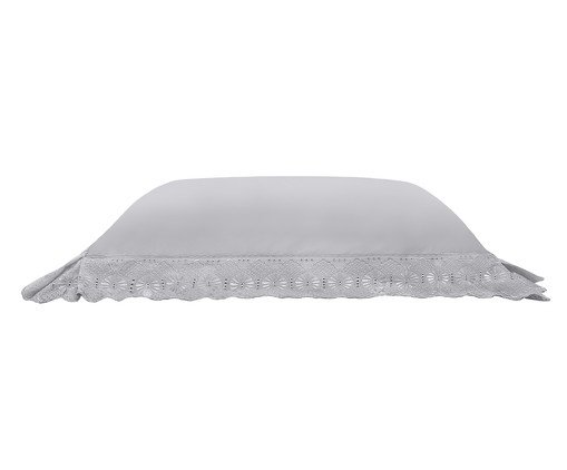 Fronha Cristal Roma Prata 300 Fios, silver or metallic | WestwingNow