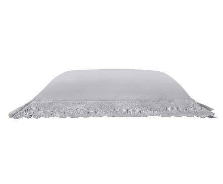 Fronha Cristal Roma Prata 300 Fios | Westwing