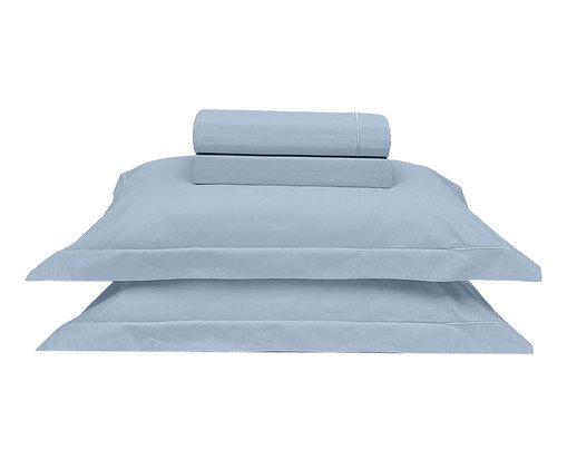 Jogo de Lençol Reffinata Color Azul Jeans 230 Fios, blue | WestwingNow