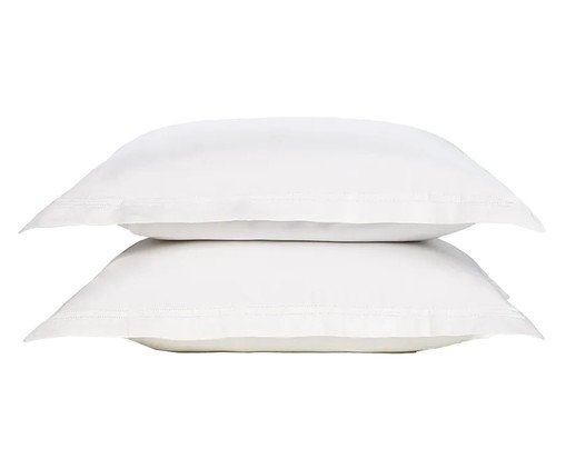 Jogo de Fronhas Galieno Branco, white | WestwingNow