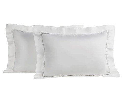 Jogo de Fronhas Contessina Branco, white | WestwingNow