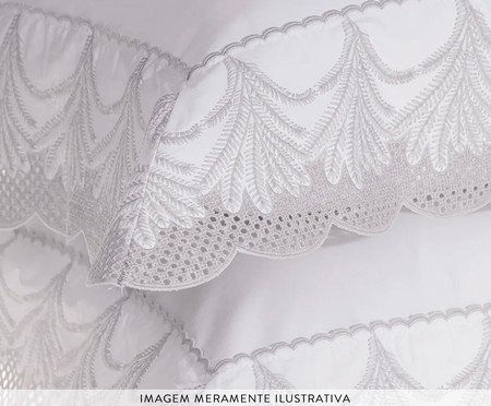 Fronha Palma Branco | Westwing