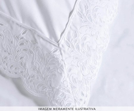 Fronha Bargello Branco | Westwing