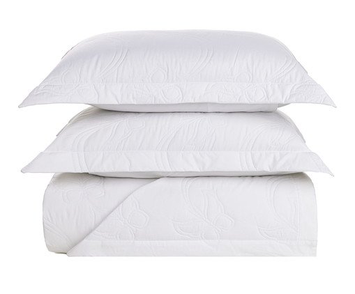 Jogo de Cobre-Leito Farfalla Branco, white | WestwingNow