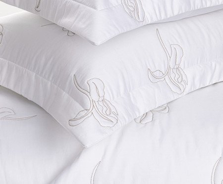 Jogo de Cobre-Leito Cascine Leg Branco | Westwing