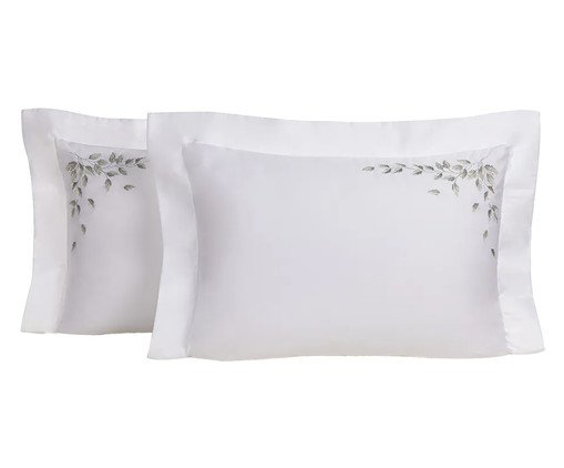 Jogo de Fronhas Botticelli, white | WestwingNow