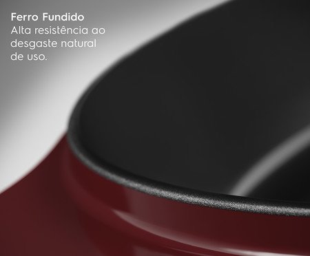 Frigideira de Ferro Esmaltada | Westwing