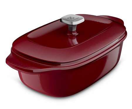 Panela Oval de Ferro Esmaltada | Westwing