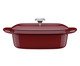 Panela Oval de Ferro Esmaltada, Vermelho | WestwingNow