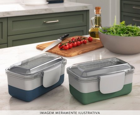 Marmita Lunch Box Azul | Westwing