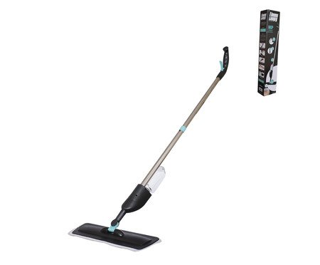 Mop Spray Reservatório em Aço Inox Cinza | Westwing