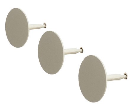 Jogo de Ganchos Rosey Taupe | Westwing