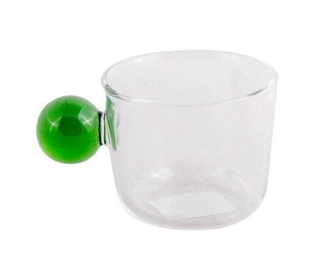 Xícara com Alça Verde | Westwing