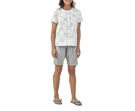 Pijama Feminino com Bermuda Alças | Westwing