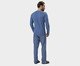 Pijama Masculino Manga Longa Pontilhado Azul, Azul | WestwingNow
