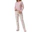 Pijama Feminino Manga Longa Xadrez Rosa, Rosa | WestwingNow
