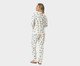 Pijama Feminino Americano Longo Sorriso, Off White | WestwingNow