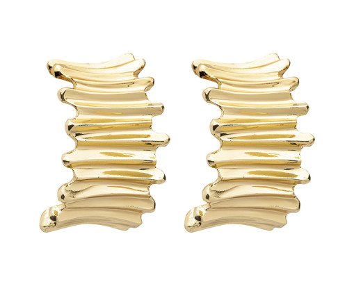Brinco Geo Ouro 18K, gold | WestwingNow