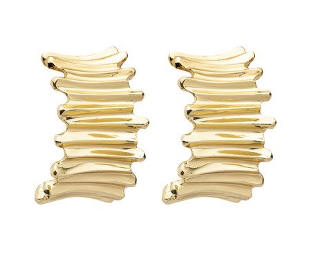Brinco Geo Ouro 18K | Westwing