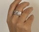 Anel Geo Prata, silver or metallic | WestwingNow