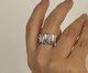 Anel Geo Prata, silver or metallic | WestwingNow