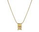 Colar Geo Ouro 18K, gold | WestwingNow