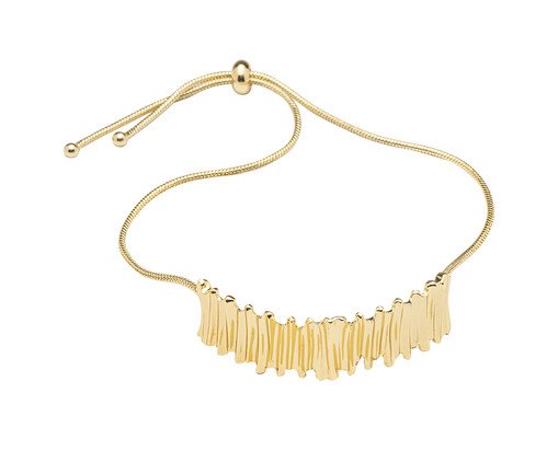 Pulseira Geo Ouro 18K, gold | WestwingNow
