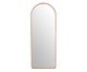 Espelho em Couro Arco Creme, Bege | WestwingNow