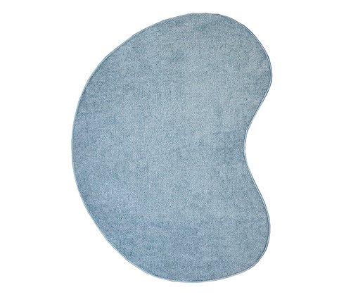 Tapete Tufting Relex N Organic Feijao   - Azul Aquamarine, blue | WestwingNow