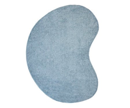 Tapete Tufting Relex N Organic Feijao   - Azul Aquamarine | Westwing