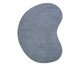Tapete Tufting Mariana Organic Feijao   - Cobalto, blue | WestwingNow