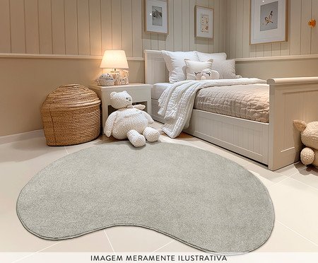 Tapete Tufting Relex N Organic Feijao   - Gelo | Westwing