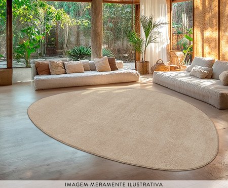 Tapete Tufting Ecletik Organico II   - Bege | Westwing