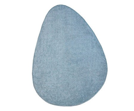 Tapete Tufting Relex N Organic Lente Azul   - Cobalto | Westwing