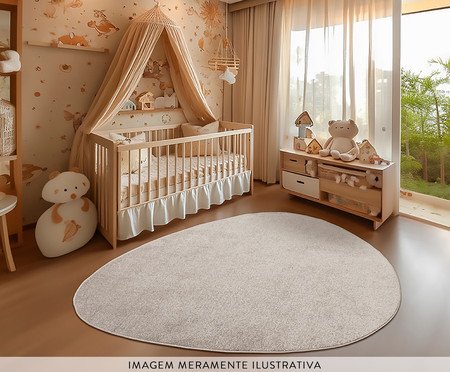 Tapete Tufting Relex N Organic Lente   - Marfim | Westwing