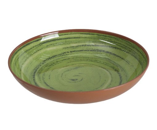 Prato Fundo de Melamina Chiró Verde, green | WestwingNow