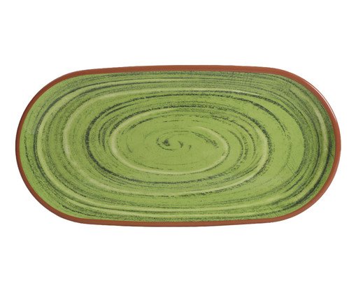 Travessa de Melamina Rosso Verde, green | WestwingNow