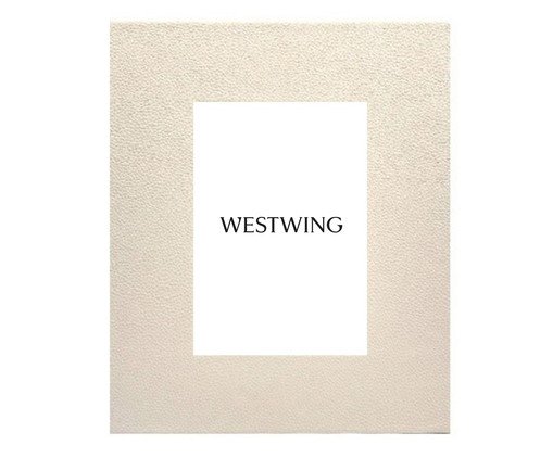 Porta-retrato Zira Marfim, grey | WestwingNow