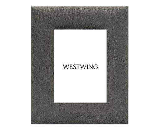 Porta-retrato Beithe Cinza, grey | WestwingNow