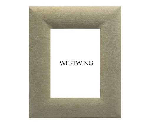 Porta-retrato Sofit Marfim, grey | WestwingNow