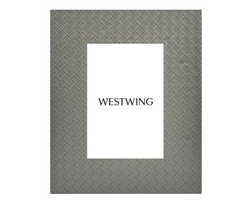 Porta-retrato Uruz Cinza, grey | WestwingNow